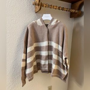 NWT Free People Northwest Stripe Wool Blended Cardigan Jacket Sz S